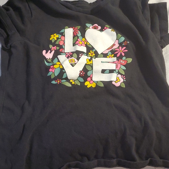 Old Navy Other - Old Navy Kids Love Graphic Tee - Black